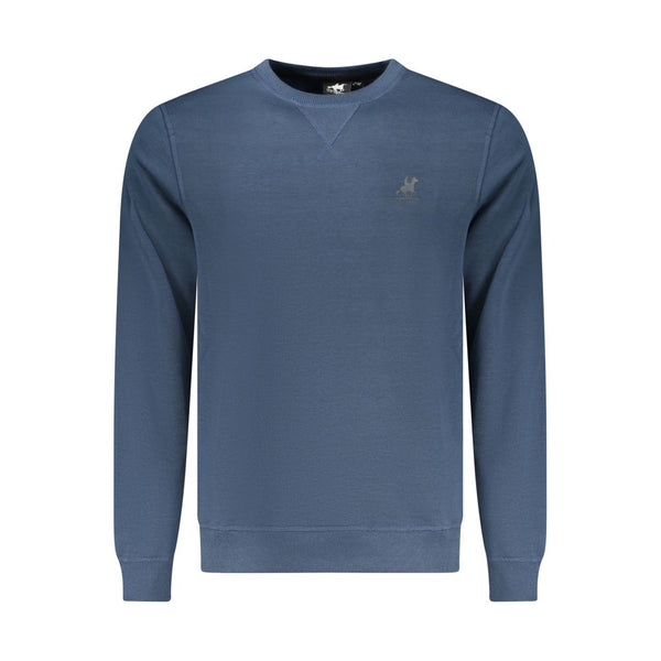 U.S. Grand Polo Blue Polyester Men Sweatshirt