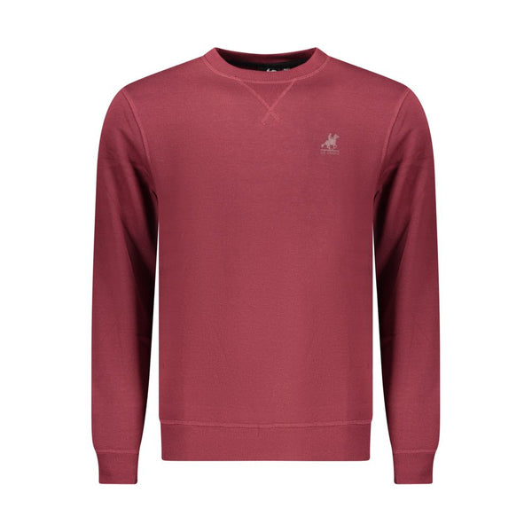 U.S. Grand Polo Red Polyester Men Sweatshirt