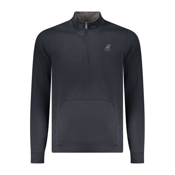 U.S. Grand Polo Blue Polyester Men Sweatshirt