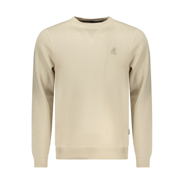 U.S. Grand Polo Beige Polyester Men Sweatshirt