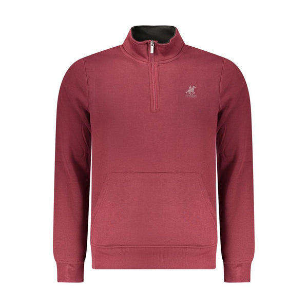 U.S. Grand Polo Red Polyester Mens Sweatshirt