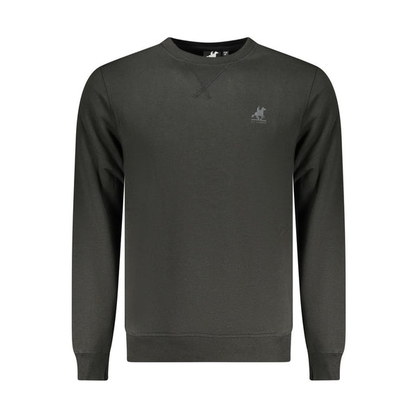 U.S. Grand Polo Black Polyester Men Sweatshirt