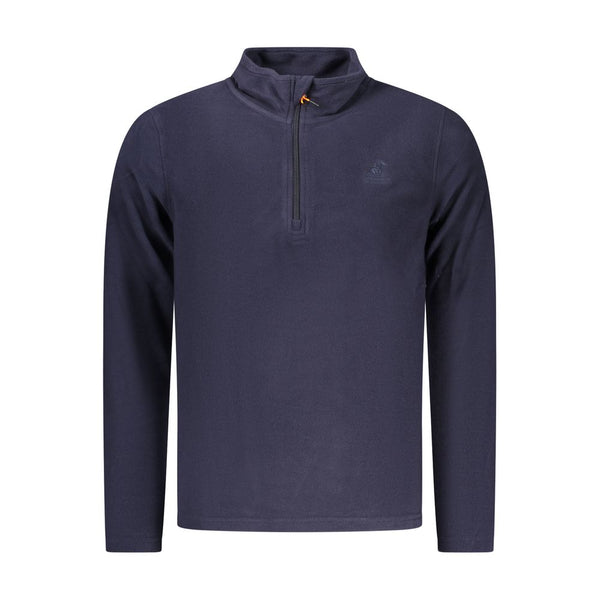U.S. Grand Polo Blue Polyester Men's Sweatshirt