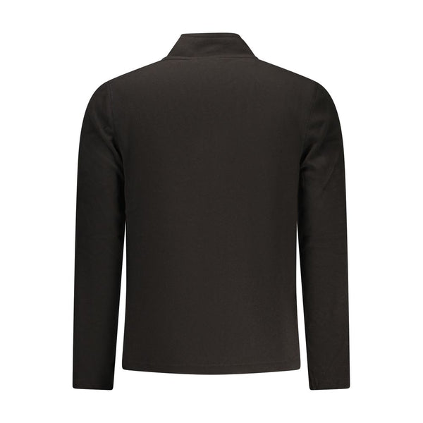 U.S. Grand Polo Black Polyester Men's Sweatshirt