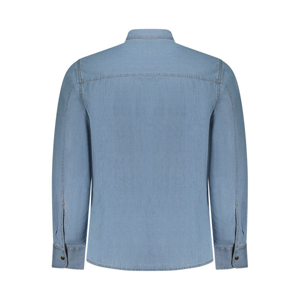 U.S. Grand Polo Azzurro Cotton Mens Shirt