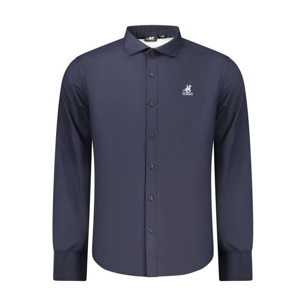 U.S. Grand Polo Blue Cotton Men Shirt