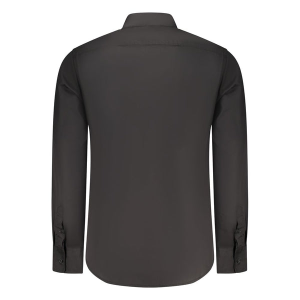 U.S. Grand Polo Black Cotton Mens Shirt