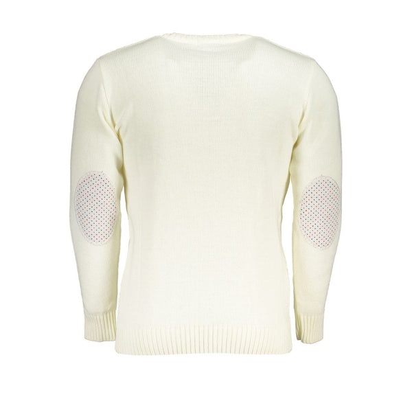 U.S. Grand Polo Bianco Acrylic Men Sweater