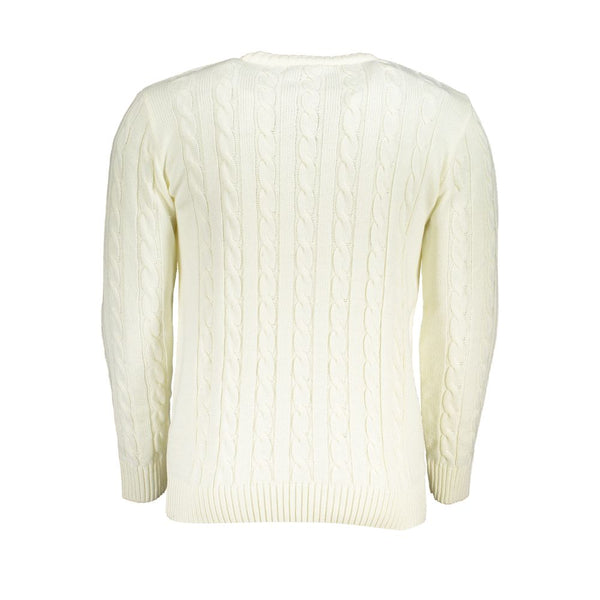 U.S. Grand Polo Bianco Acrylic Men Sweater
