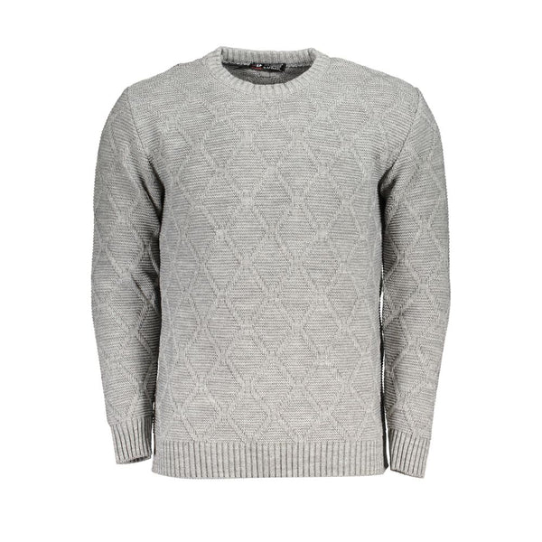 U.S. Grand Polo Grigio Acrylic Men Sweater