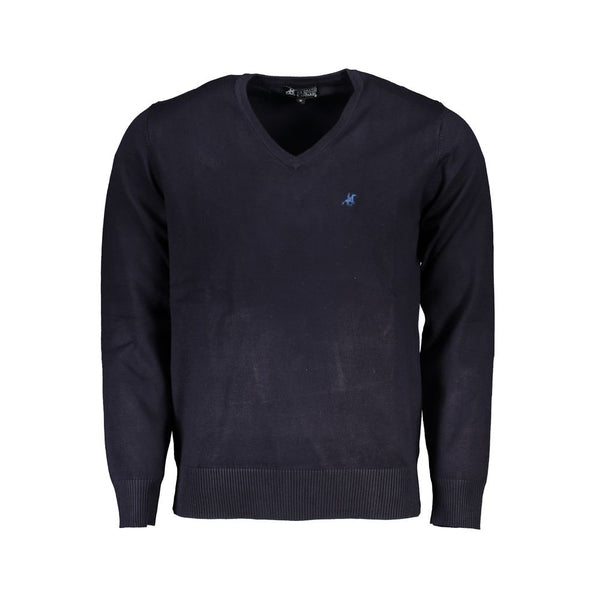 U.S. Grand Polo Blue Viscosa Men Sweater
