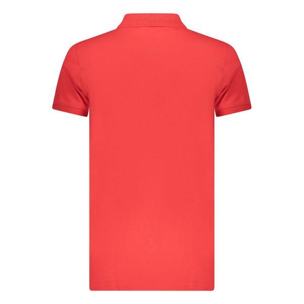 Iceberg Rosso Cotton Mens Polo Shirt