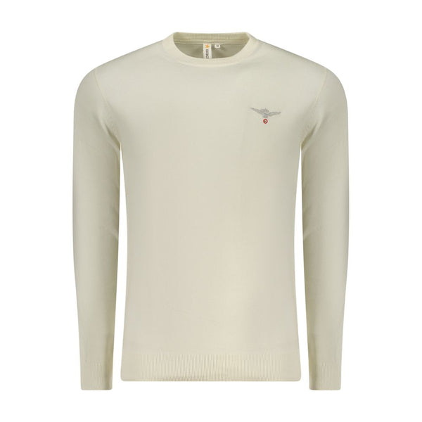 Accademia Militare Bianco Cotton Men's Sweater