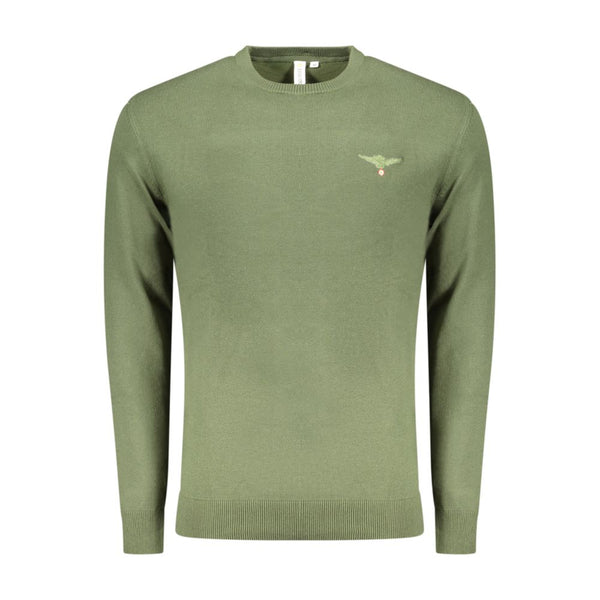 Accademia Militare Verde Cotton Men Sweater