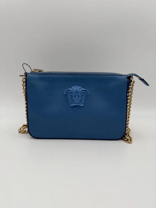 Versace VERSACE LA MEDUSA Leather Shoulder Bag