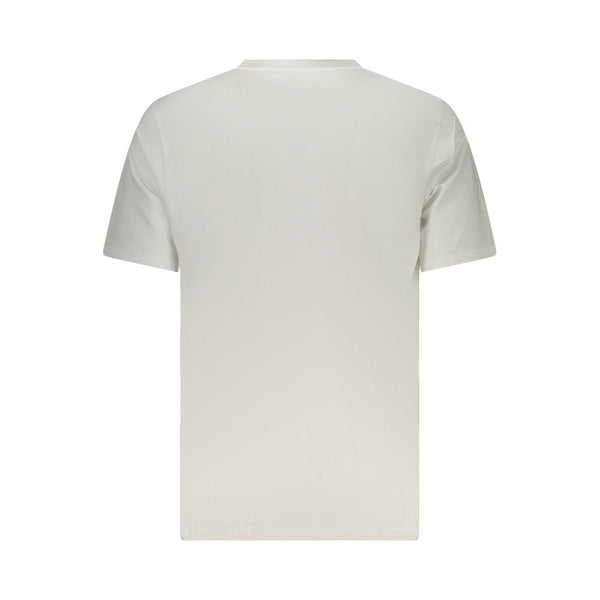 Converse Bianco Cotton Men T-Shirt