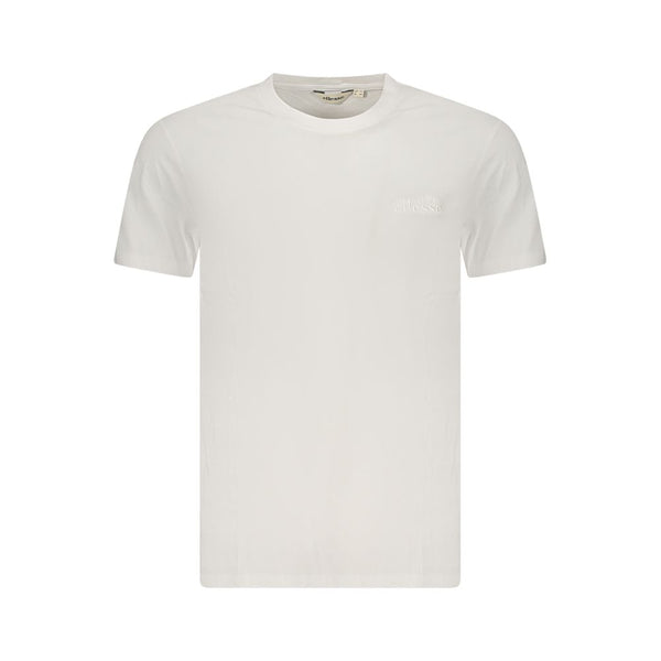 Ellesse Bianco Cotton Men T-Shirt