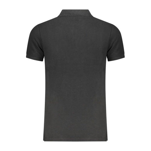 Ellesse Black Cotton Men Polo Shirt