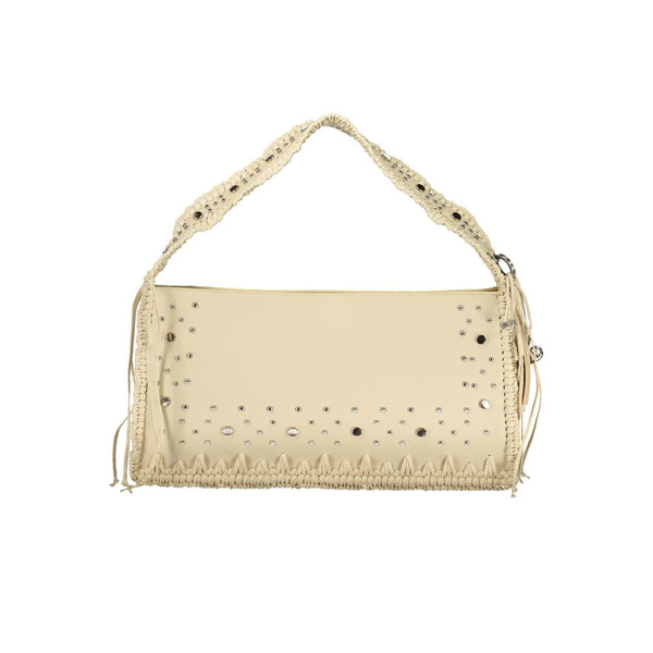 Desigual Beige Polyurethane Women Handbag