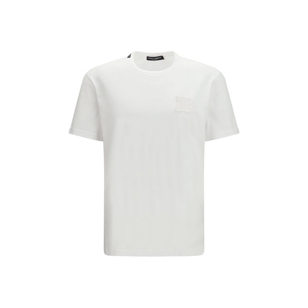 Dolce & Gabbana White Cotton T-Shirt