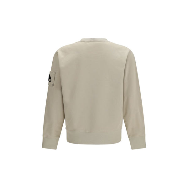 Moose Knuckles Beige Cotton Sweatshirt