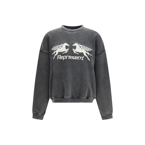 Represent Gray Cotton Sweatshirt