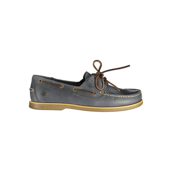 Lumberjack Blue Leather Men Classic Shoe