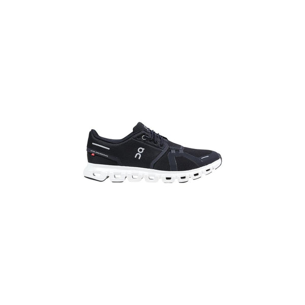 On Running Black And White Recycled Polyester Athletic Sneakers