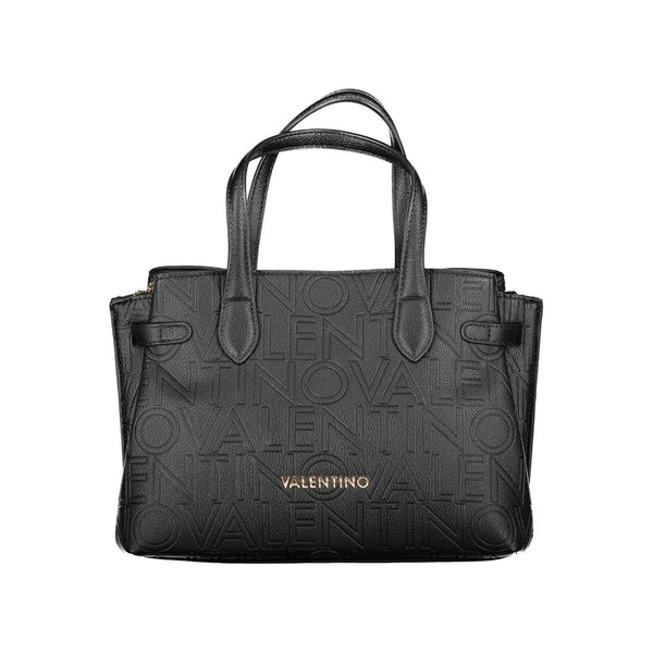Mario Valentino Black Polyurethane Women's Bag