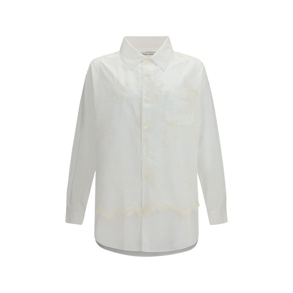 Our Legacy White Cotton Pattern Shirt