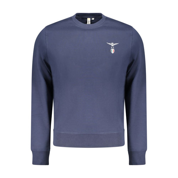 Accademia Militare Blue Cotton Men's Sweatshirt