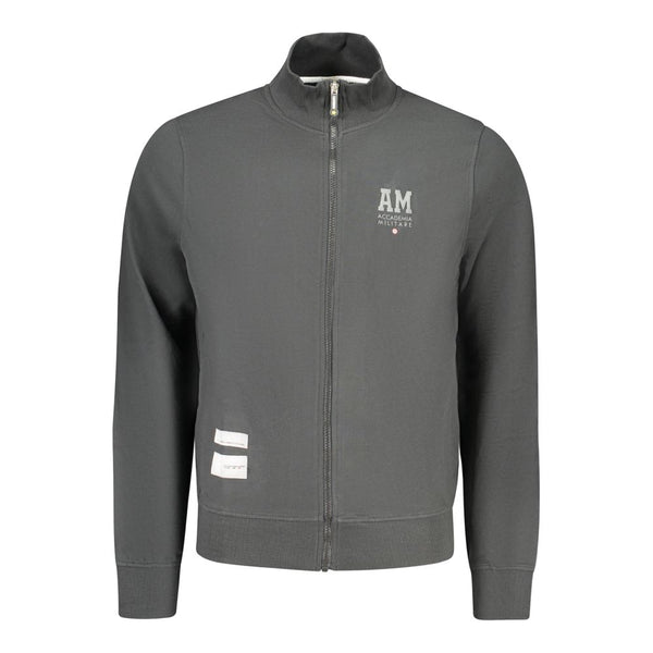 Accademia Militare Black Cotton Men Sweatshirt