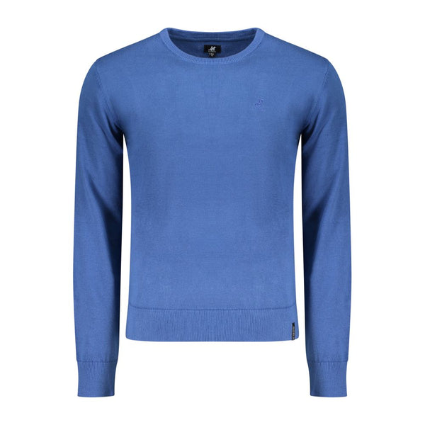 U.S. Grand Polo Blue Cotton Men Sweater