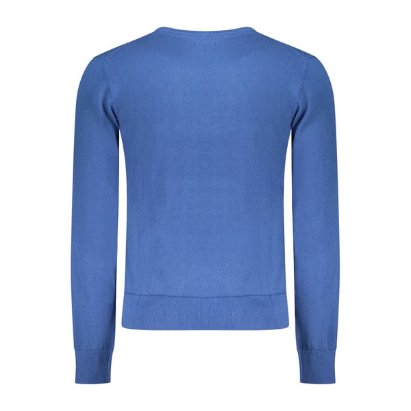 U.S. Grand Polo Blue Cotton Men Sweater