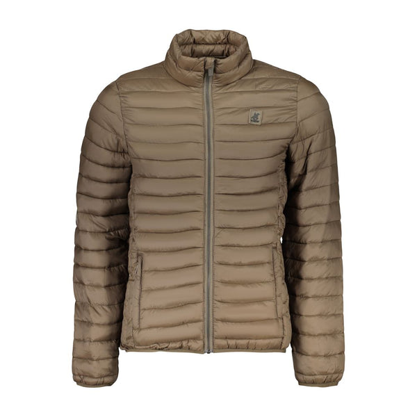 U.S. Grand Polo Brown Polyester Men's Jacket