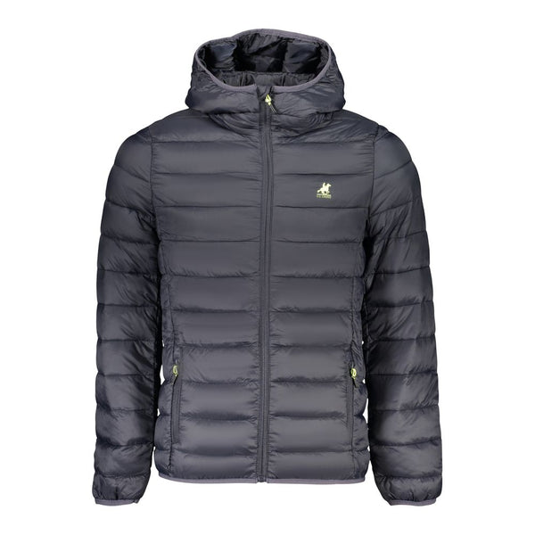 U.S. Grand Polo Blue Polyester Men's Jacket