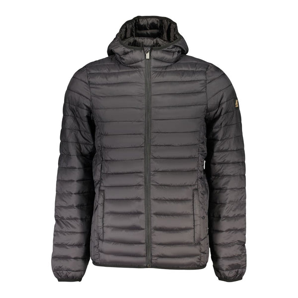 U.S. Grand Polo Black Polyester Men's Jacket