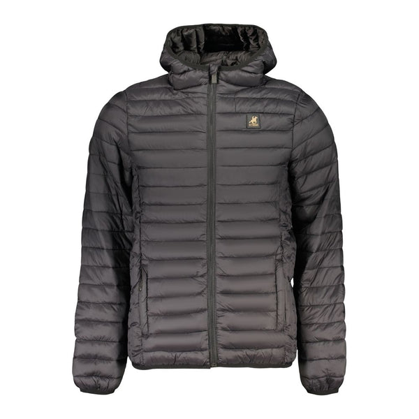 U.S. Grand Polo Black Polyester Men's Jacket