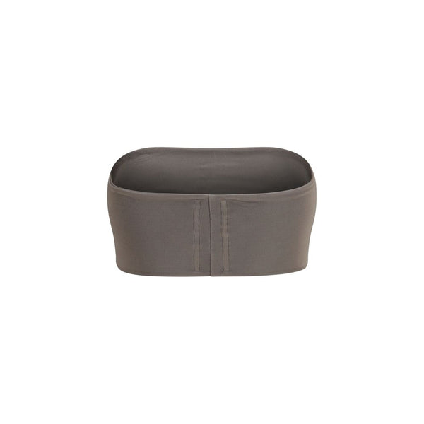 Rick Owens Gray Viscose Sleeveles T-Shirt