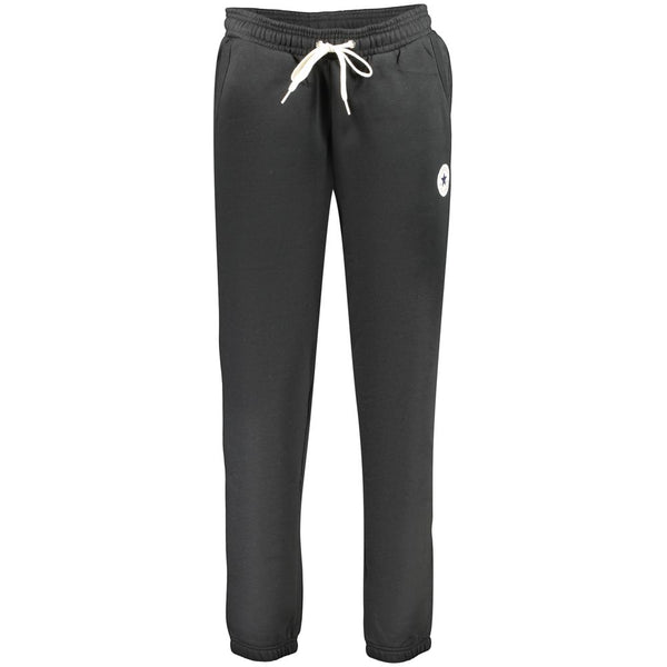 Converse Black Cotton Women's Trousers