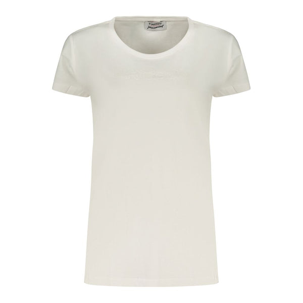 Freddy White Cotton Women's T-Shirt