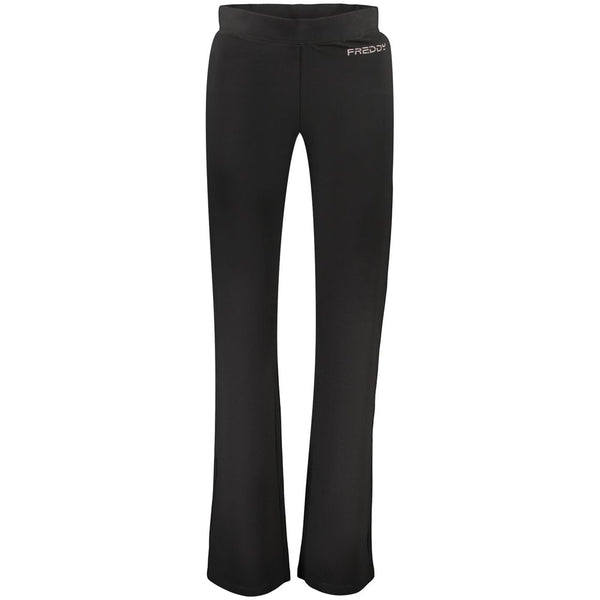 Freddy Black Cotton Women's Trouser