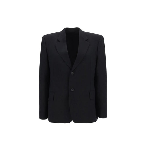 Balenciaga Black Wool Full-Length Jacket