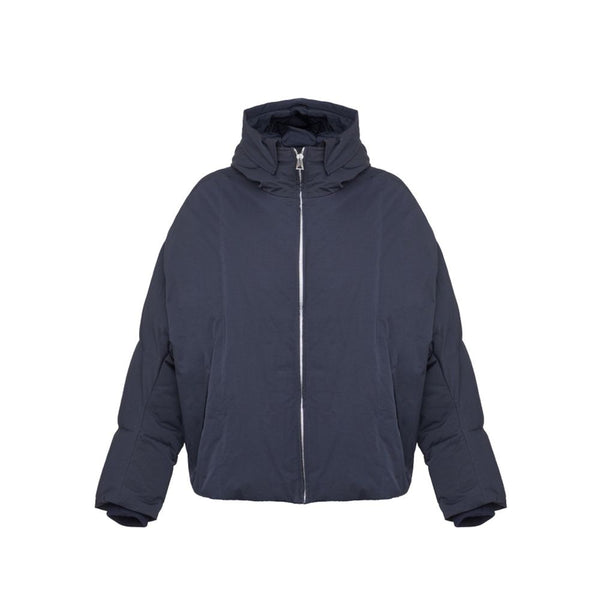 Bottega Veneta Blue Polyamide Full-Length Jacket