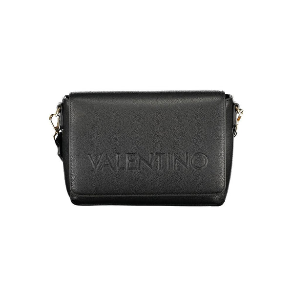 Mario Valentino Black Polyurethane Women's Bag