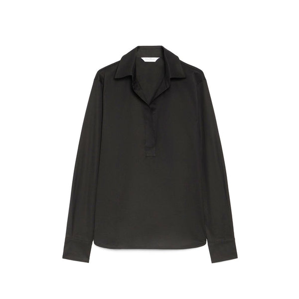 Max Mara Black Cotton Shirt
