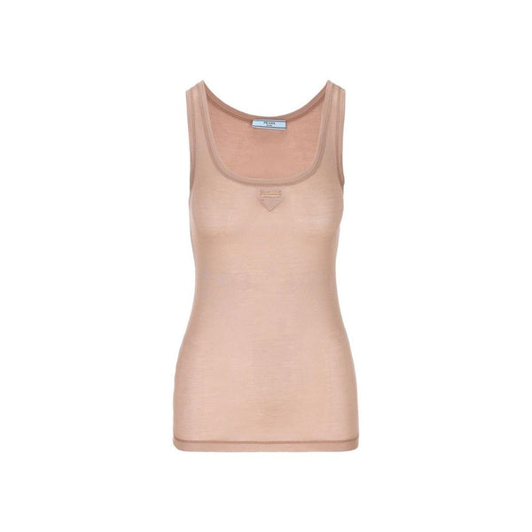 Prada Multicolor Silk Tank Tops