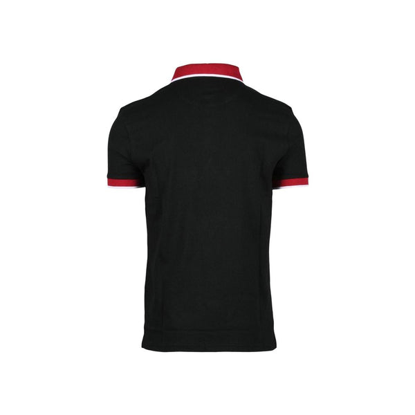 North Sails Black Cotton Polo Shirt