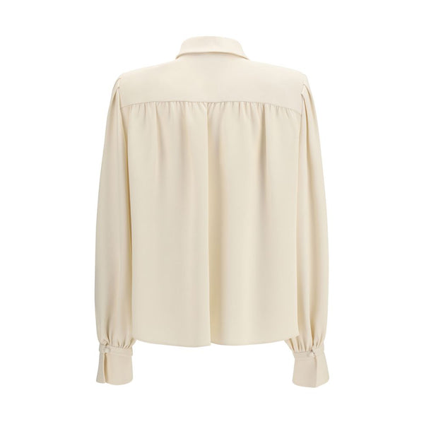 Valentino Garavani Beige Silk Shirt