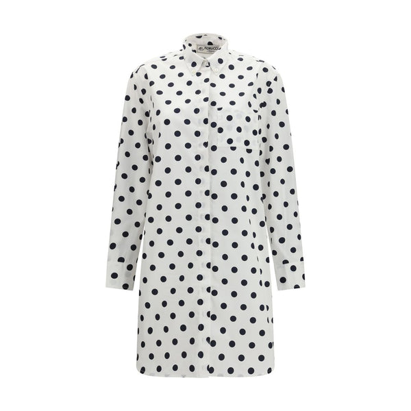 Fiorucci Multicolor Cotton Casual Dress